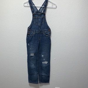 Girls jeans overalls